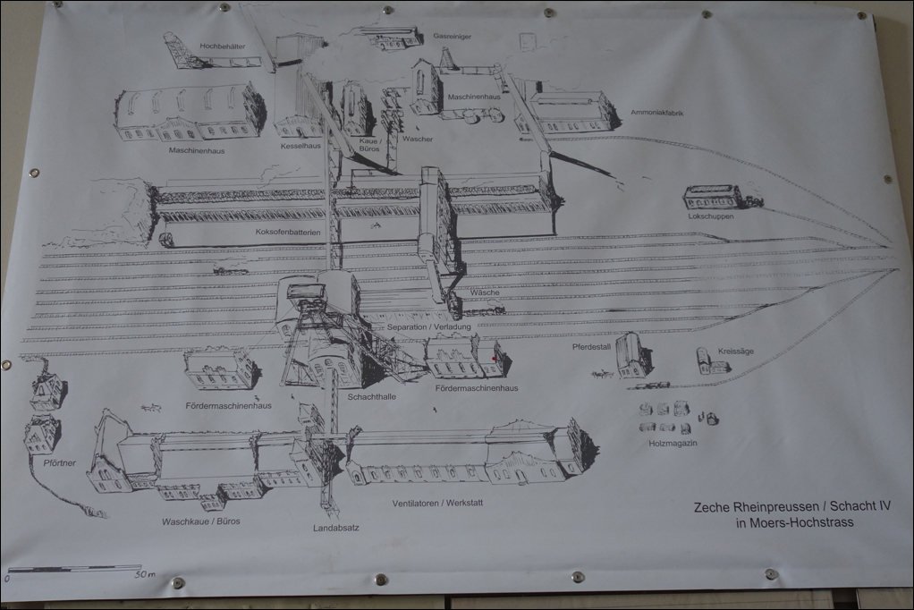 Zeche Rheinpreußen Schacht IV