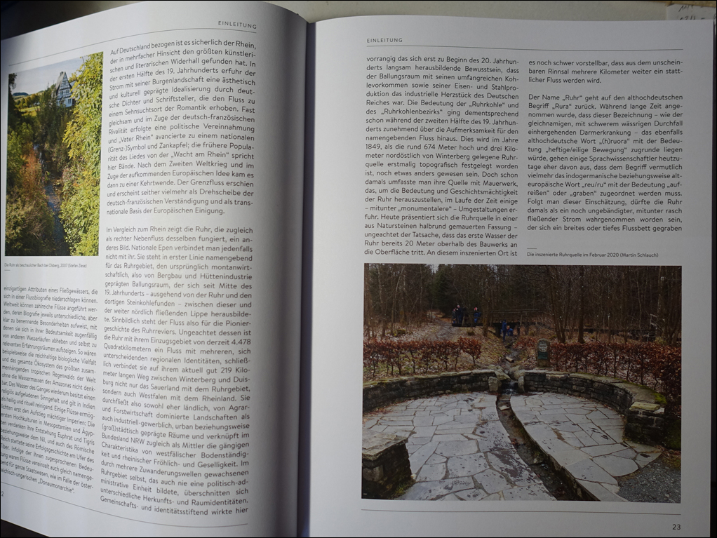 Blick in Die Ruhr und ihr Gebiet