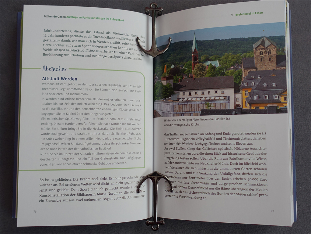 Blühende Oasen  Ausflüge zu Parks und Gärten im Ruhrgebiet im Klartext Verlag