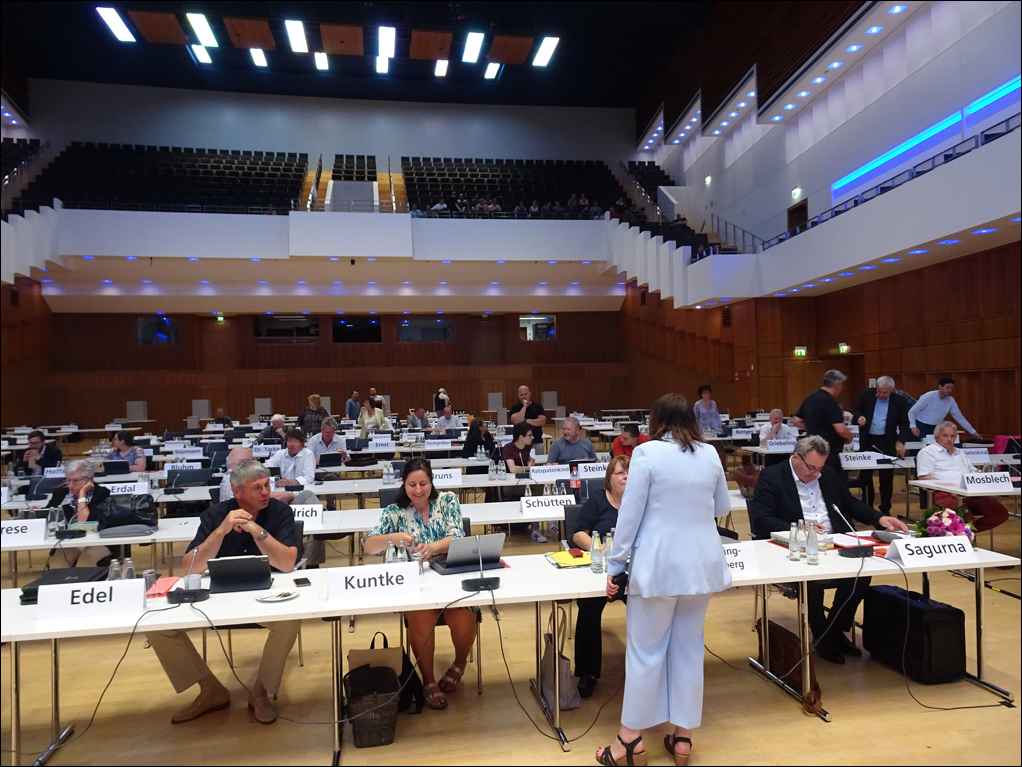 Sitzung im Rat der Stadt Duisburg