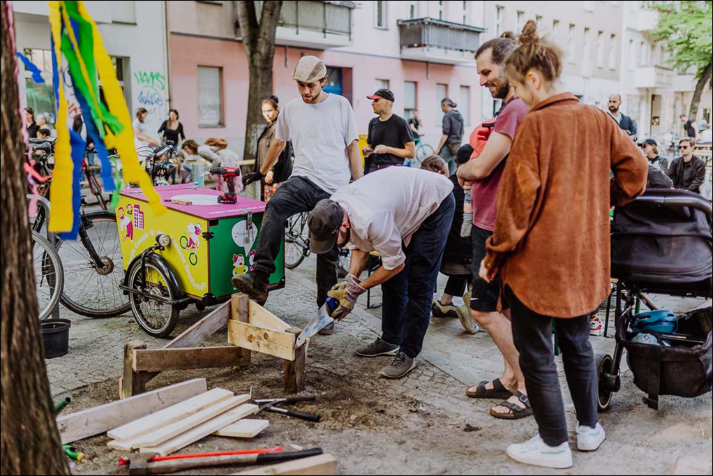 Nachbarschaftsprojekt. Foto: Lukas Schramm.
