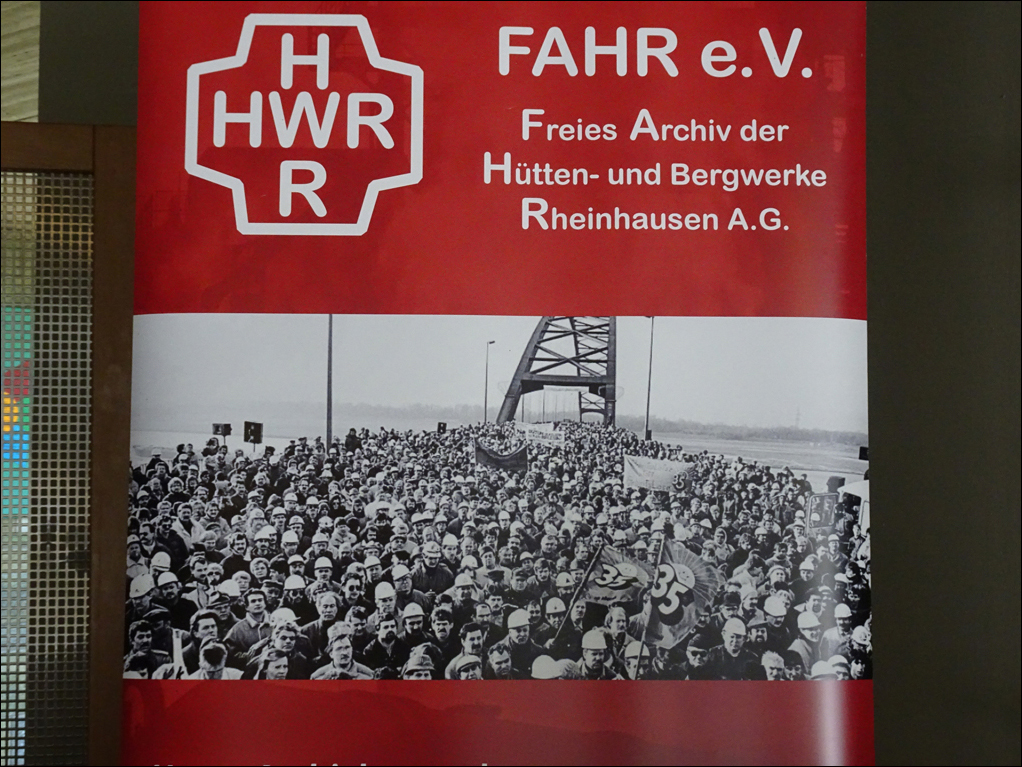 Foto-Ausstellung Krupp Rheinhausen