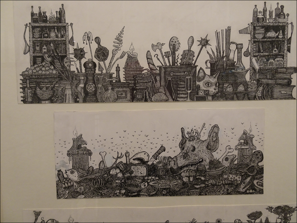 Walter Moers in der Ludwiggalerie Schloss Oberhausen