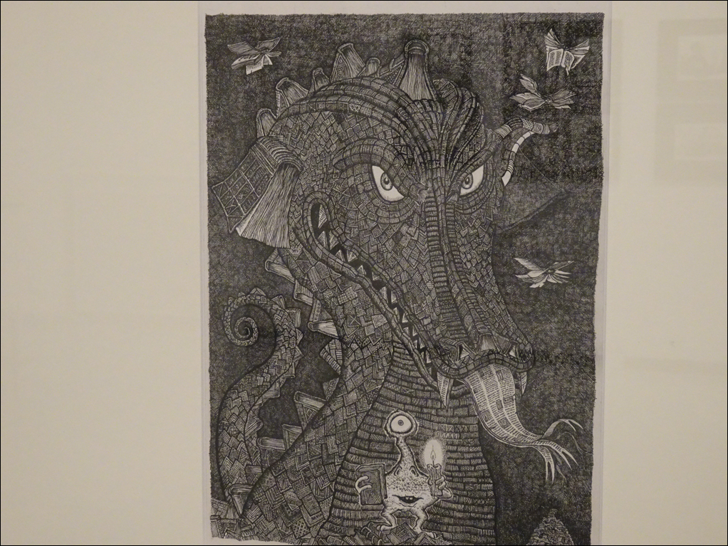 Walter Moers in der Ludwiggalerie Schloss Oberhausen