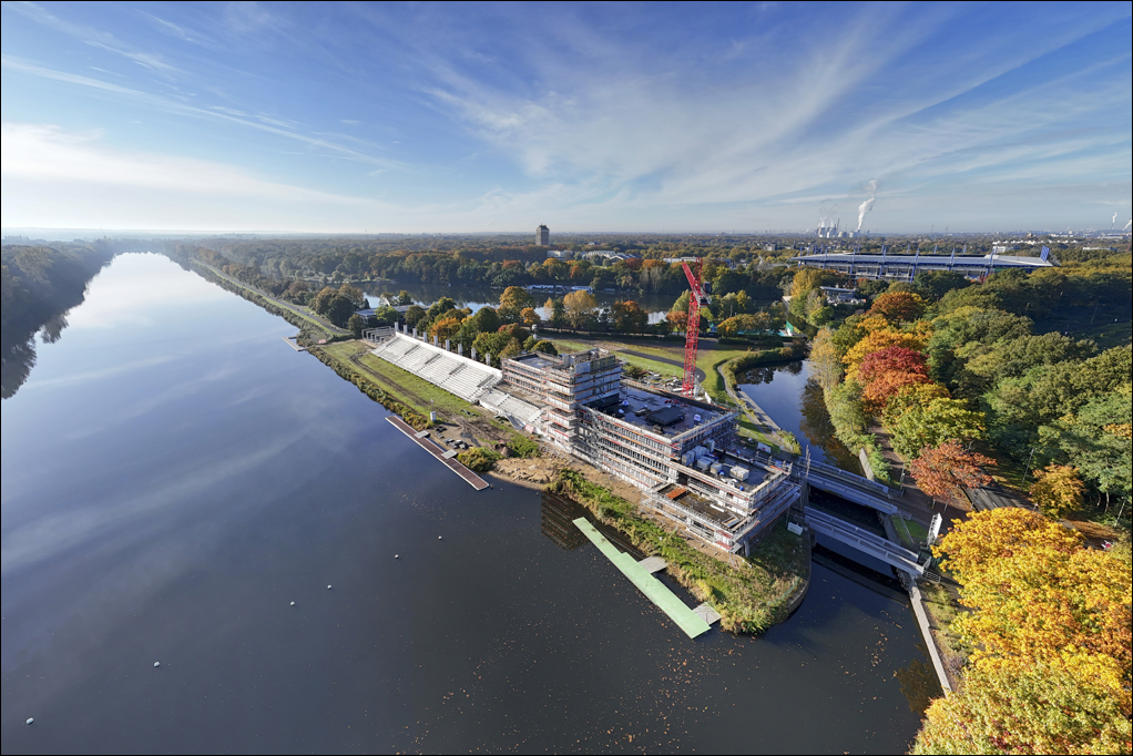 Rechtfest auf der Baustelle Regattabahn