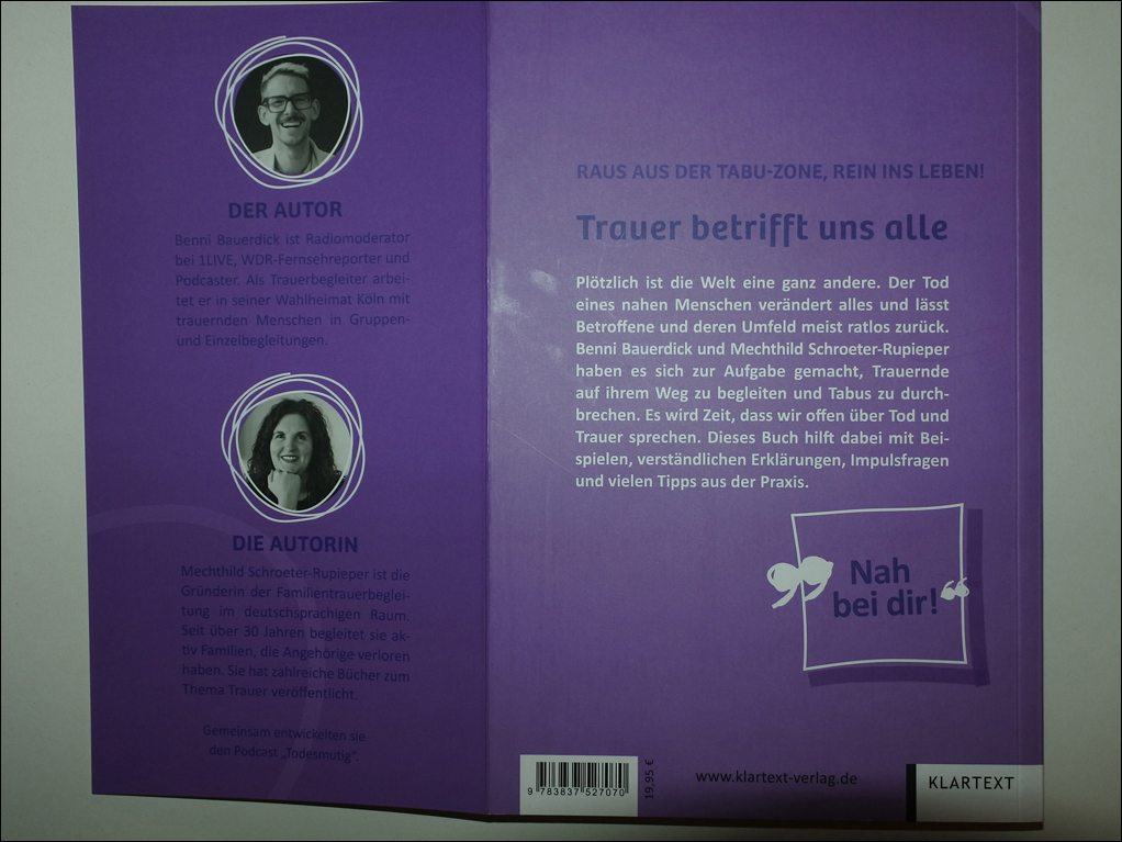 Ratgeber ICH BIN TODESMUTIG im Klartext Verlag